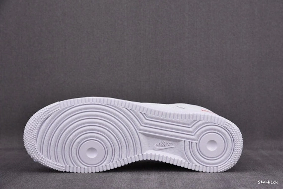 CU9225-100 Nike Supreme Force 1 Air White Low 1102